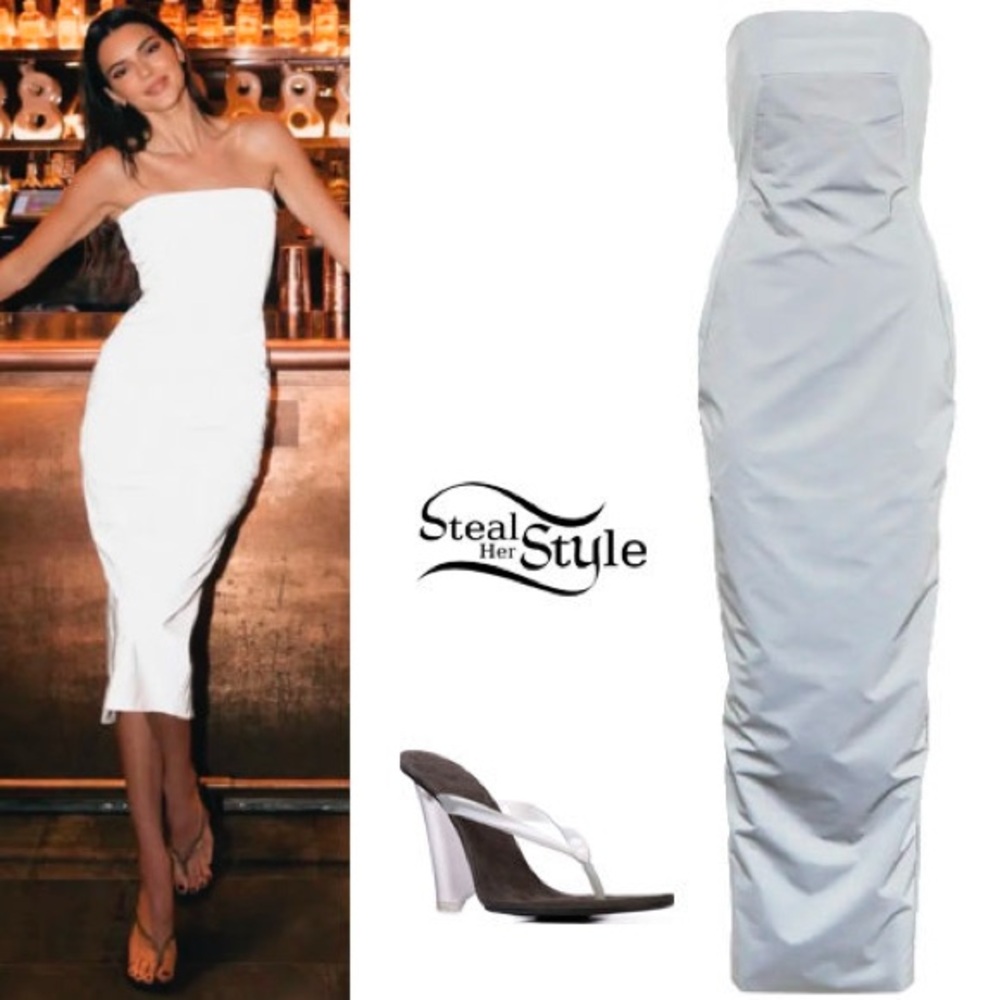 Rick Owen’s Strobe gown dress